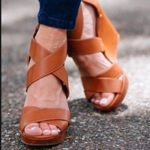 NWT Jessica Simpson Nordstrom Jadyn Wedge Sandal